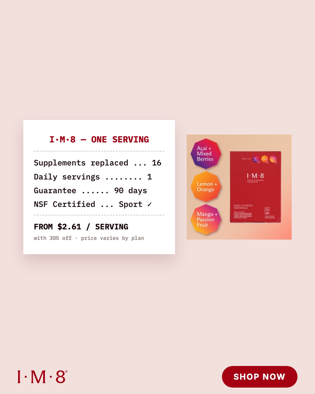 Ad 7: One Serving, Itemized